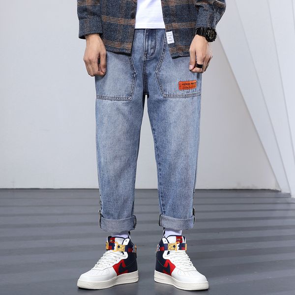2020 new jeans for men youthful vitality pants classic jeans male denim men designer trousers casual overalls pants, Blue
2020 new jeans for men youthful vitality pants classic jeans male denim men designer trousers casual overalls pants, Blue