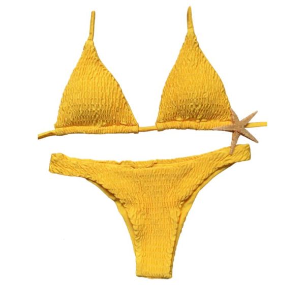 2 piece women glamorous summer solid color pleated swimsuit bikini set side lace briefs bras pull ring beach swimwear, White;black
2 piece women glamorous summer solid color pleated swimsuit bikini set side lace briefs bras pull ring beach swimwear, White;black