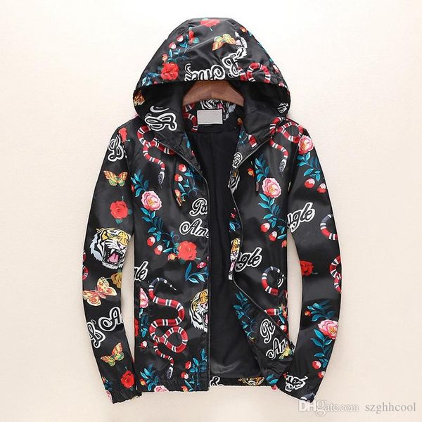 new trend personality mens designer jackets the tiger snake printed luxury jacket multi-code seller fashion youngth black windbreaker, Black;brown
new trend personality mens designer jackets the tiger snake printed luxury jacket multi-code seller fashion youngth black windbreaker, Black;brown