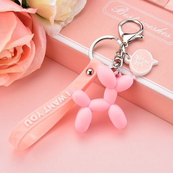 fashion cute balloon dog keychain key ring resin crafts sculpture pvc silicone cartoon car bag phone pendant key chains ornament, Silver
fashion cute balloon dog keychain key ring resin crafts sculpture pvc silicone cartoon car bag phone pendant key chains ornament, Silver