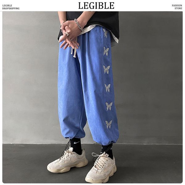 разборчиво men summer 2020 printed wide leg брюки мужчины сыпучие пят joggers мужской повседневный streetwear корейский одежда брюки, Black
разборчиво men summer 2020 printed wide leg брюки мужчины сыпучие пят joggers мужской повседневный streetwear корейский одежда брюки, Black