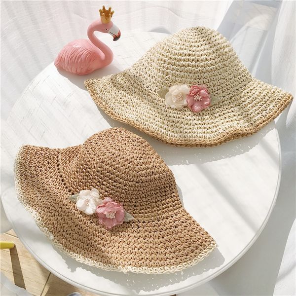 children's hipster straw straw cute flower foldable sun girl's beach hat baby's sun hat, Blue;gray
children's hipster straw straw cute flower foldable sun girl's beach hat baby's sun hat, Blue;gray