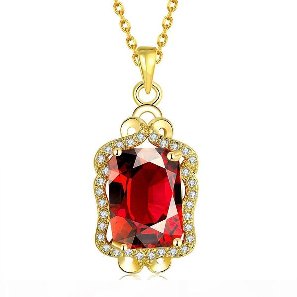 2.0ct princess cut womens pendant necklace chain ruby square accessories solid jewerly for every ocassion, Silver
2.0ct princess cut womens pendant necklace chain ruby square accessories solid jewerly for every ocassion, Silver