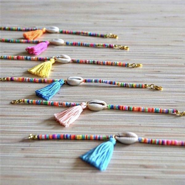 fashion shell tassel bracelets for women handmade colorful small rice bead bracelet gold plated summer beach adjust party jewelry gift -y, Golden;silver
fashion shell tassel bracelets for women handmade colorful small rice bead bracelet gold plated summer beach adjust party jewelry gift -y, Golden;silver
