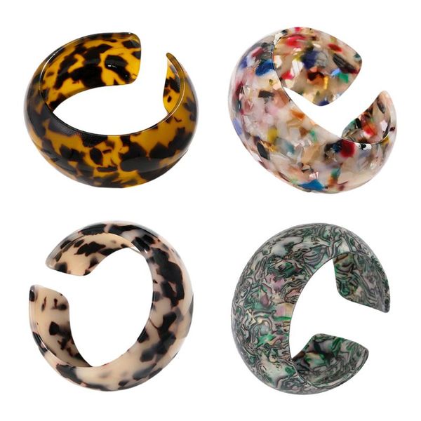 fashion leopard bangle acetate plate opening wide women jewelry, Black
fashion leopard bangle acetate plate opening wide women jewelry, Black