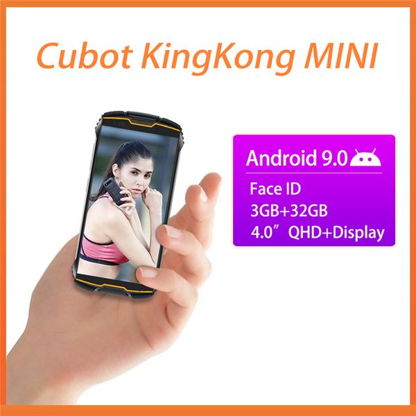 cubot kingkong mini 4" qhd + 18: 9 прочный телефон водонепроницаемый 4g lte dual-sim 3gb + 32gb android 9.0 открытый смартфон компактный тел
cubot kingkong mini 4" qhd + 18: 9 прочный телефон водонепроницаемый 4g lte dual-sim 3gb + 32gb android 9.0 открытый смартфон компактный тел