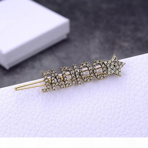 luxury full diamond letters star designer hairpin luxury designer jewelry women hair clips, Golden;silver
luxury full diamond letters star designer hairpin luxury designer jewelry women hair clips, Golden;silver