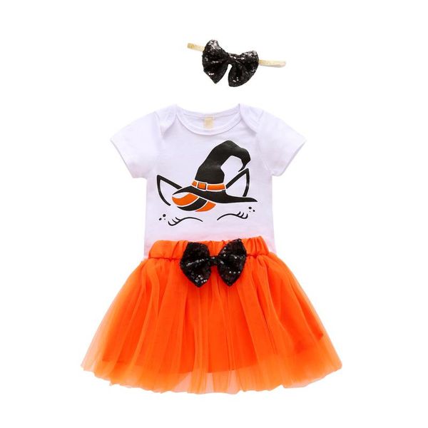 infant baby girls halloween outfits 3-piece fashion casual short sleeve jumpsuit + mesh skirt + hair band set, White
infant baby girls halloween outfits 3-piece fashion casual short sleeve jumpsuit + mesh skirt + hair band set, White