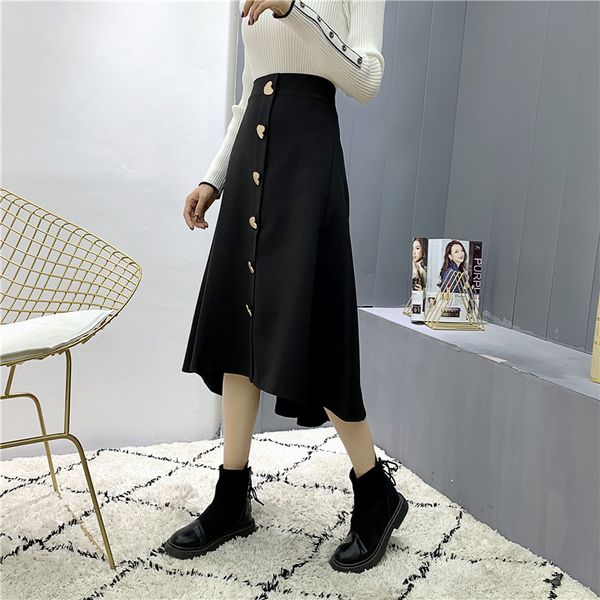 tassel split skirt fashion new black irregular small fresh minority casual style black elastic waist loose skirt
tassel split skirt fashion new black irregular small fresh minority casual style black elastic waist loose skirt