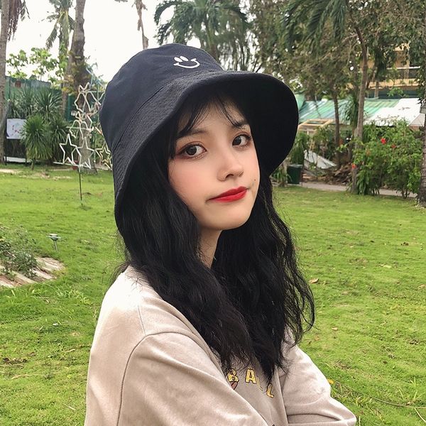 tgvwl ins sun women's sun children's summer korean fashion all-match bucket bucket hat net red double-sided smiling face all-match, Blue;gray
tgvwl ins sun women's sun children's summer korean fashion all-match bucket bucket hat net red double-sided smiling face all-match, Blue;gray