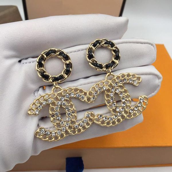 2020brand high version cc earrings for lady design women party wedding lovers gift luxury jewelry drop earrings with box, Silver
2020brand high version cc earrings for lady design women party wedding lovers gift luxury jewelry drop earrings with box, Silver