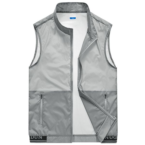 men's vests mens waiscoat summer sleeveless jacket vest men casual ultra-thin travels sunscreen breathable coat male, Black;white
men's vests mens waiscoat summer sleeveless jacket vest men casual ultra-thin travels sunscreen breathable coat male, Black;white