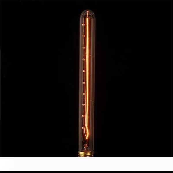 60w retro edison bulb e27 t30 300mm filament incandescent light for bar decor pendant lamp lighting lampada ac110v 220v
60w retro edison bulb e27 t30 300mm filament incandescent light for bar decor pendant lamp lighting lampada ac110v 220v