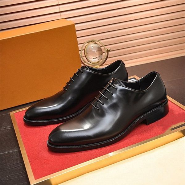 classic fashion new business suit leather shoes genuine leather upscale temperament men's formal shoes elegant fashion, Black
classic fashion new business suit leather shoes genuine leather upscale temperament men's formal shoes elegant fashion, Black