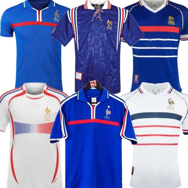 Top 2000 2002 2004 1998 2006 France Retro camiseta de fútbol jersey 2004 Trézéguet ZIDANE HENRY maillot de foot Ribery DJORKAEFF shirt
Top 2000 2002 2004 1998 2006 France Retro camiseta de fútbol jersey 2004 Trézéguet ZIDANE HENRY maillot de foot Ribery DJORKAEFF shirt