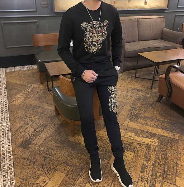 2020 spring new european and american style fashion long sleeve trousers suit men and women's fashion tracksuit, Gray
2020 spring new european and american style fashion long sleeve trousers suit men and women's fashion tracksuit, Gray