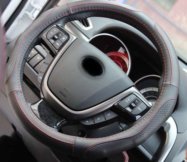 1pc for faw rn x80 2013-2020 steering wheel cover