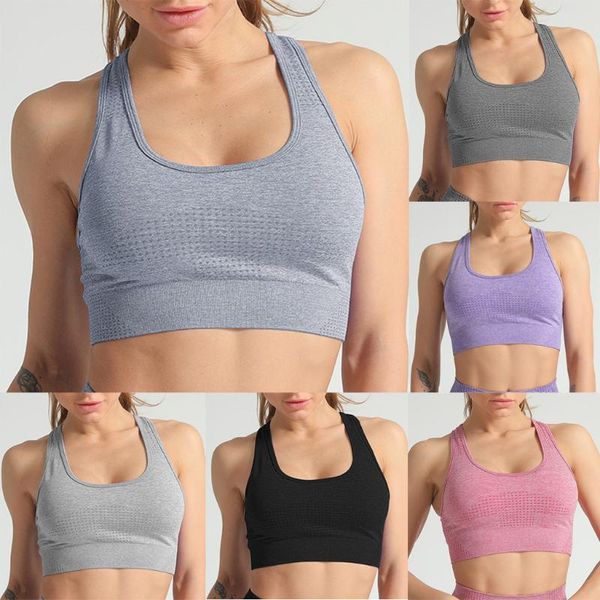 gym clothing seamless hollowing out sports bras fashion women soild padded strappy push up active wear girl colorvalue yoga, White;black
gym clothing seamless hollowing out sports bras fashion women soild padded strappy push up active wear girl colorvalue yoga, White;black