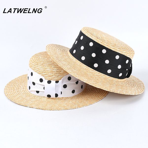 fashion wave point vacation straw hats for women summer uv beach hat ladies outdoor visor caps wholesale y200619, Blue;gray
fashion wave point vacation straw hats for women summer uv beach hat ladies outdoor visor caps wholesale y200619, Blue;gray