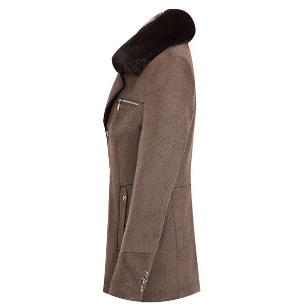 men's winter new arrival long coat fur collar warm woolen coats male solid color slim casual windbreaker jacket, Black
men's winter new arrival long coat fur collar warm woolen coats male solid color slim casual windbreaker jacket, Black