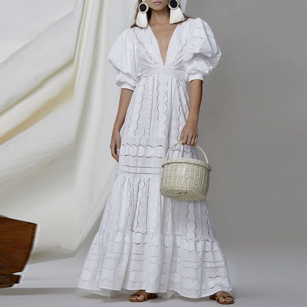 plus size vestidos robe femme ete 2020 white long floral ruffles lace maxi beach dress summer women party dresses
plus size vestidos robe femme ete 2020 white long floral ruffles lace maxi beach dress summer women party dresses