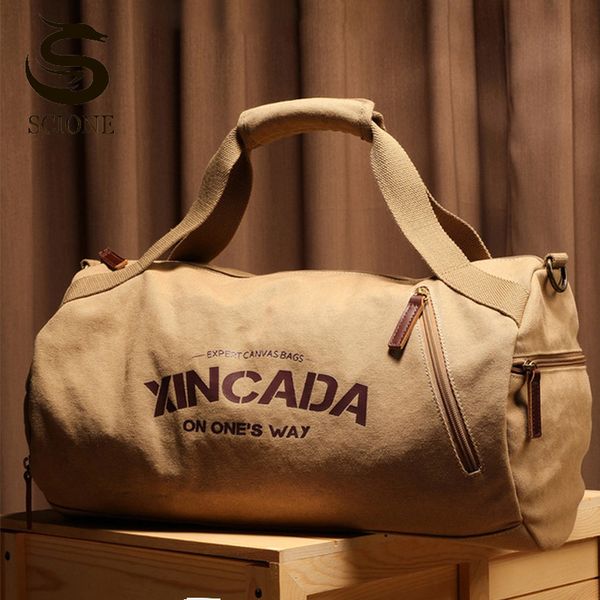 male large capacity canvas travel bags men fitness sports training handbag with shoes pocket black khaki shoulder bag xa32m
male large capacity canvas travel bags men fitness sports training handbag with shoes pocket black khaki shoulder bag xa32m