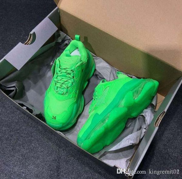2019 paris luxury dad shoes trai 60 bottom triple-s leisure shoes platform triple s crystal for men women vintage kanye old grandpa, Black
2019 paris luxury dad shoes trai 60 bottom triple-s leisure shoes platform triple s crystal for men women vintage kanye old grandpa, Black