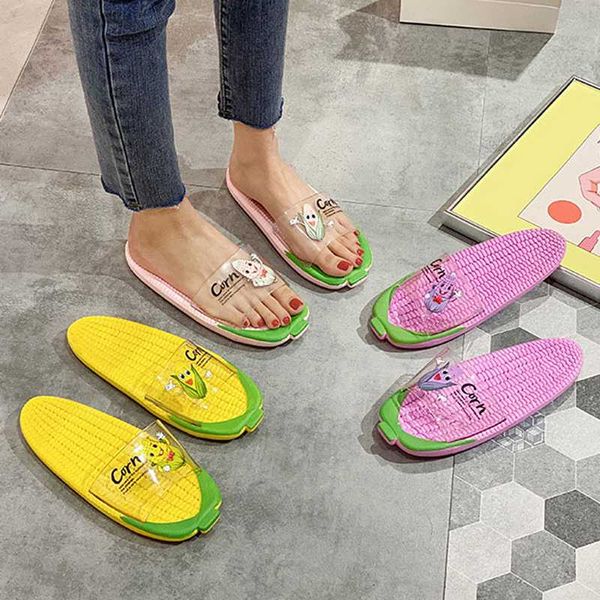 2020 new corn style slippers women cute fashion home non slip slippers women casual outdoor flat, Black
2020 new corn style slippers women cute fashion home non slip slippers women casual outdoor flat, Black