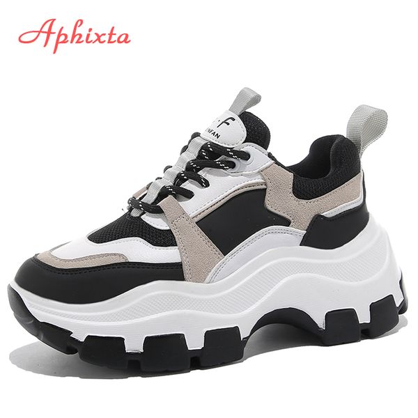 aphixta dropshipping winter spring sneakers women height inscreasing daddy shoes thick bottom cow suede platform women shoes, Black
aphixta dropshipping winter spring sneakers women height inscreasing daddy shoes thick bottom cow suede platform women shoes, Black