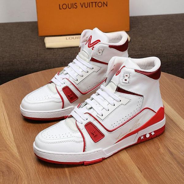 fashion men shoes trainer sneaker mid -mens shoes casual luxury style ankle boots with origin box bottes hommes drop sh, Black
fashion men shoes trainer sneaker mid -mens shoes casual luxury style ankle boots with origin box bottes hommes drop sh, Black