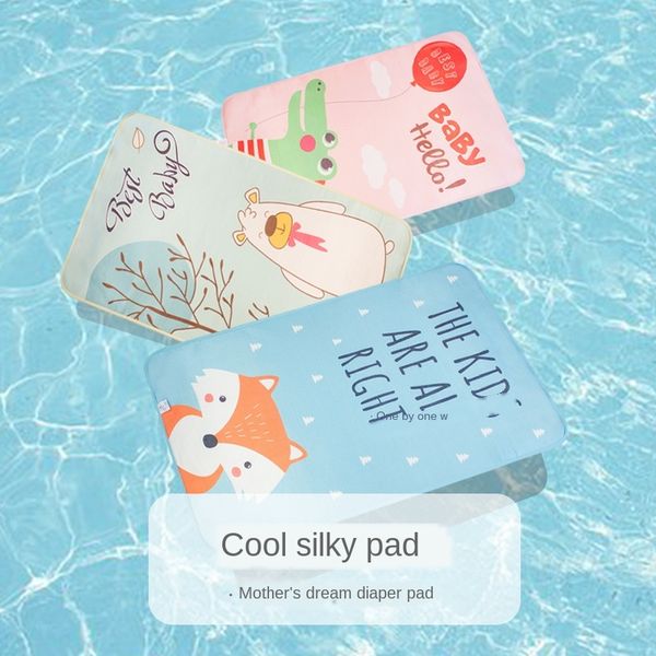 newborn baby ice silk diaper diaper mattress pad baby waterproof leakproof mattress summer children's breathable washable fiber mat
newborn baby ice silk diaper diaper mattress pad baby waterproof leakproof mattress summer children's breathable washable fiber mat