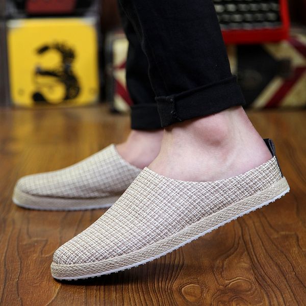 summer straw-woven half-tow lazy men's youth breathable linen cloth shoes fashion casual cloth shoes slippers men's slippers
summer straw-woven half-tow lazy men's youth breathable linen cloth shoes fashion casual cloth shoes slippers men's slippers