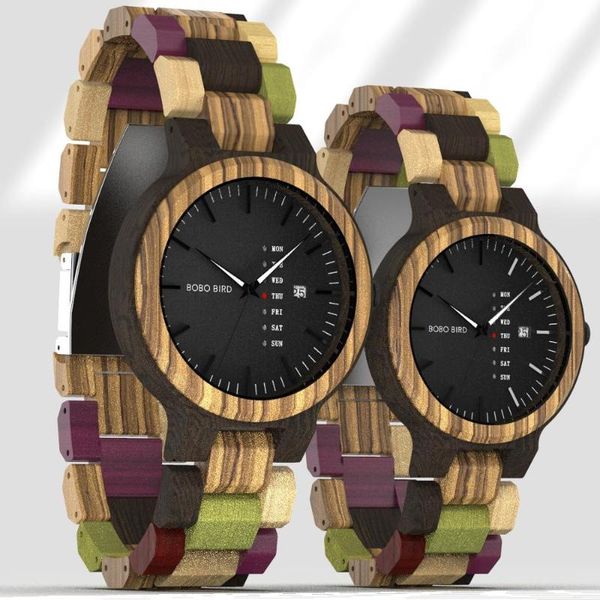 bobo bird wood watch men women quartz week date timepiece wood band lover couple watches for anniversary gifts customized logo, Slivery;brown
bobo bird wood watch men women quartz week date timepiece wood band lover couple watches for anniversary gifts customized logo, Slivery;brown