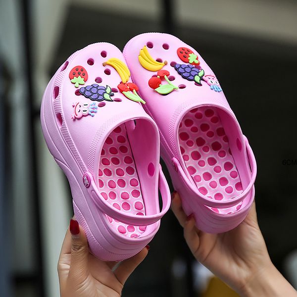 garden sandals cartoon fruit slippers summer women platform slip on for girl beach shoes fashion slides outdoor 2020, Black
garden sandals cartoon fruit slippers summer women platform slip on for girl beach shoes fashion slides outdoor 2020, Black