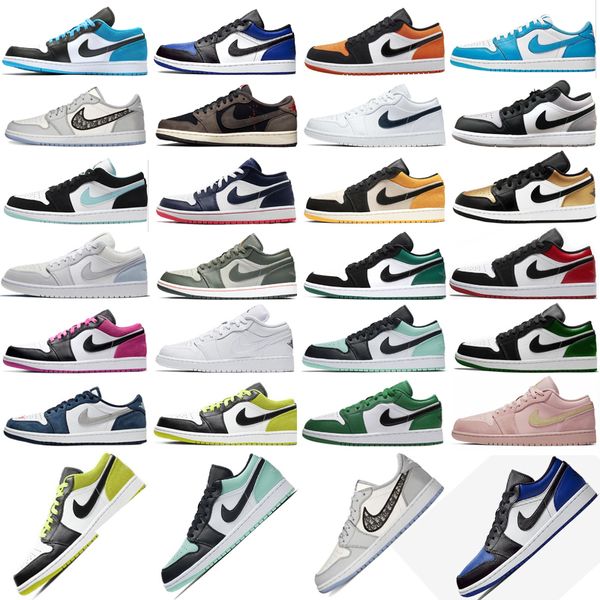 2020 #13;retro nakeskin jordan aj1 aj 1 air quality 1 low sneakers men women fly basketball sneakers chaussures shatte, Black
2020 #13;retro nakeskin jordan aj1 aj 1 air quality 1 low sneakers men women fly basketball sneakers chaussures shatte, Black