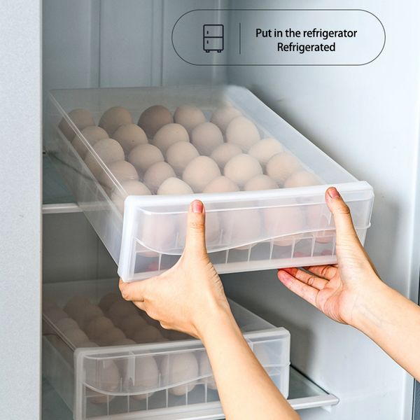 2 pack 30 grid egg storage box drawer portable egg rack stackable refrigerator storage box container 34 x 26 x 8.5cm
2 pack 30 grid egg storage box drawer portable egg rack stackable refrigerator storage box container 34 x 26 x 8.5cm