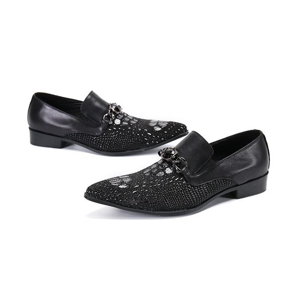 selling men black formal shoes fashion alligator pattern office career leather shoes man slip on business leisure party zapatos sl-30
selling men black formal shoes fashion alligator pattern office career leather shoes man slip on business leisure party zapatos sl-30