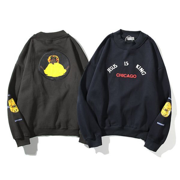 kanye jesus is king print hoodies 20ss men sweater long sleeves ladies and mens street fashion sweatshirts, Black
kanye jesus is king print hoodies 20ss men sweater long sleeves ladies and mens street fashion sweatshirts, Black