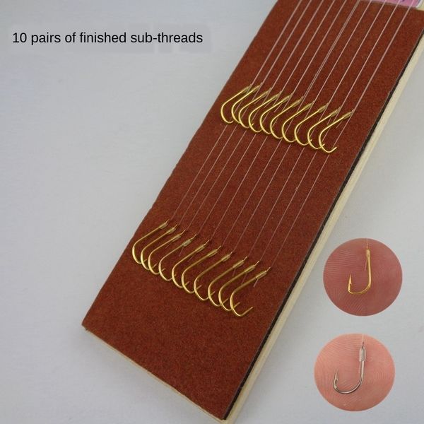 w0fit set tied sub-line double finished line set gold sleeve iseni bean cover department strands double hoo finished hook with thorn withou
w0fit set tied sub-line double finished line set gold sleeve iseni bean cover department strands double hoo finished hook with thorn withou