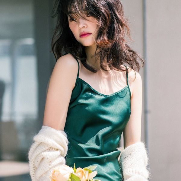 women's 2020 suspender skirt dress satin versatile comfortable overknee french slim long suspender skirt four seasons dress 7310, Camo
women's 2020 suspender skirt dress satin versatile comfortable overknee french slim long suspender skirt four seasons dress 7310, Camo