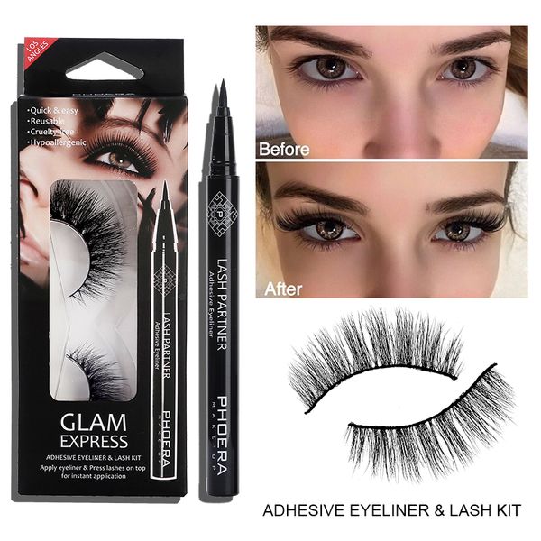 phoera 9d imitation mink hair self-adhesive false eyelash liquid eyeliner set waterproof not-blooming natural eyeliner pen tslm1
phoera 9d imitation mink hair self-adhesive false eyelash liquid eyeliner set waterproof not-blooming natural eyeliner pen tslm1