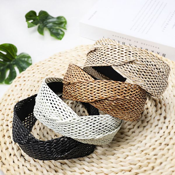 summer cross woven headbands for women wide hair hoop braid hairband female fashion bezel solid sweet hair accessories
summer cross woven headbands for women wide hair hoop braid hairband female fashion bezel solid sweet hair accessories