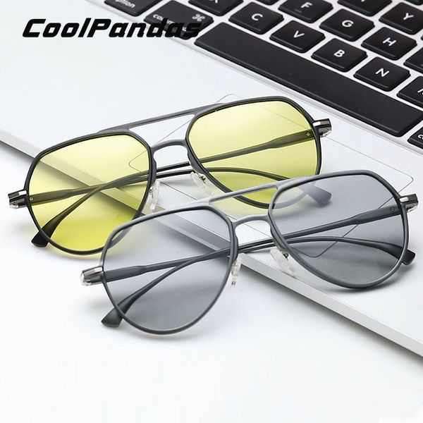 coolpandas brand pilot sunglasses men women pchromic day night driving polarized sun glasse chameleon anteojos de sol hombre mx200619, White;black
coolpandas brand pilot sunglasses men women pchromic day night driving polarized sun glasse chameleon anteojos de sol hombre mx200619, White;black