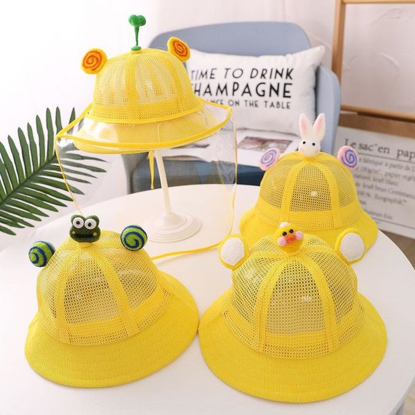 h0lfz bida children's protective fisherman bucket bucket protective cartoon small animal breathable net hat new baby anti-flying foam f, Yellow
h0lfz bida children's protective fisherman bucket bucket protective cartoon small animal breathable net hat new baby anti-flying foam f, Yellow