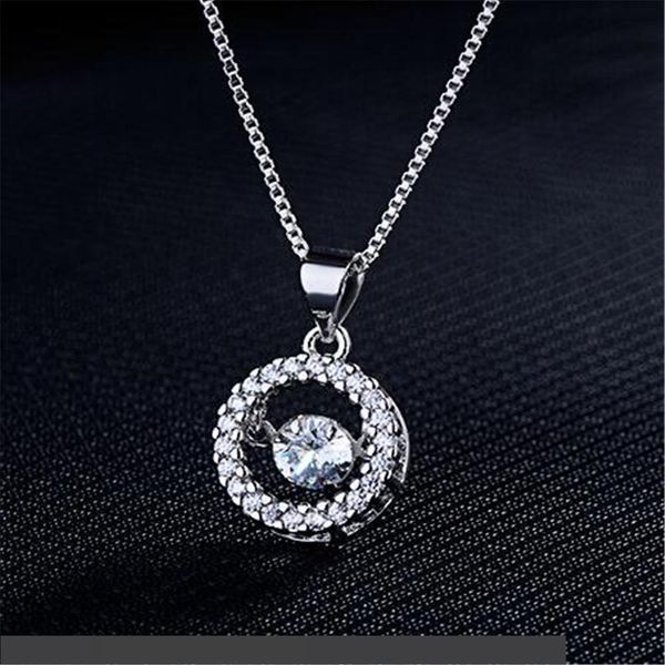 Hot Sell Round Necklaces & Pendants Elegant AAA Cz Stone Floating Charm Wedding Necklace Women Jewelry New Fashion Shiny Crystal
Hot Sell Round Necklaces & Pendants Elegant AAA Cz Stone Floating Charm Wedding Necklace Women Jewelry New Fashion Shiny Crystal