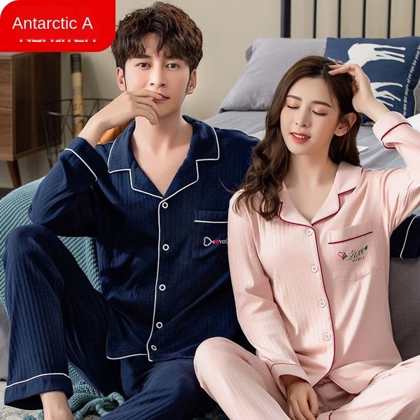 nanjiren men's cotton clothes home pajamas long-sleeved spring and autumn cotton couple pajamas thin outdoor home suit, Black;brown
nanjiren men's cotton clothes home pajamas long-sleeved spring and autumn cotton couple pajamas thin outdoor home suit, Black;brown