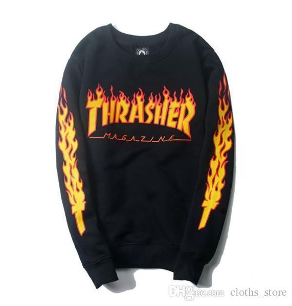 mens designer sweatshirts european and american street fashion hip hop sleeves flame print plus velvet sweater, Black
mens designer sweatshirts european and american street fashion hip hop sleeves flame print plus velvet sweater, Black
