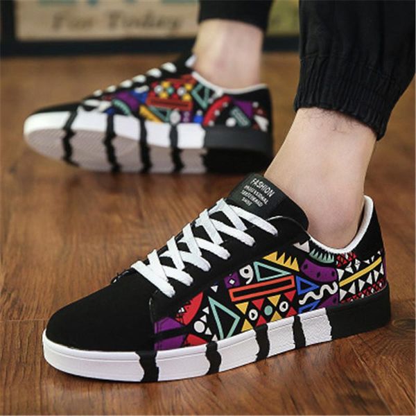 xshfbcl 2020 men s shoes spring new men s casual shoes canvas sports korean students printed running shoes skate sneaker
xshfbcl 2020 men s shoes spring new men s casual shoes canvas sports korean students printed running shoes skate sneaker