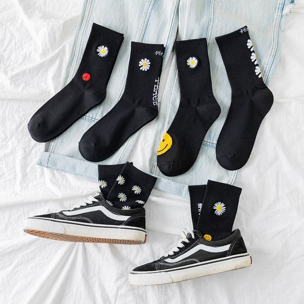 jy33x quan zhilong daisy black mid-calf ins trendy korean gd socks cotton socks same style men's and women's street style high cot
jy33x quan zhilong daisy black mid-calf ins trendy korean gd socks cotton socks same style men's and women's street style high cot