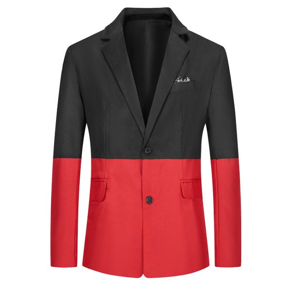 new mens blazer patchwork suits for men red black blazers slim fit outwear coat costume homme blazer men
new mens blazer patchwork suits for men red black blazers slim fit outwear coat costume homme blazer men